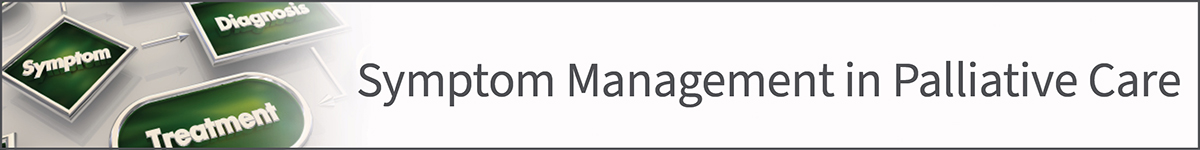 Symptom Management in Palliative Care Banner